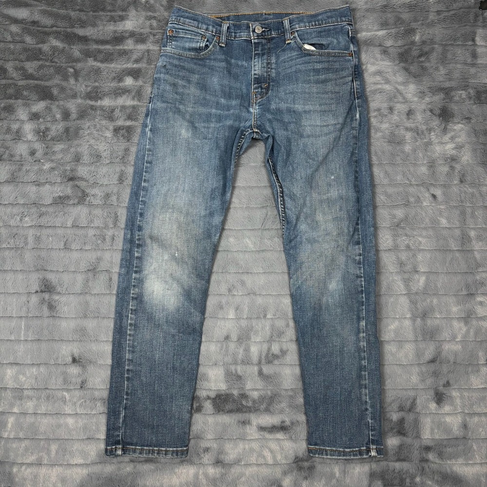 Levi's 512 Slim Taper Mens Jeans 33x30 Blue Medium Wash Denim 5098 Stretch
